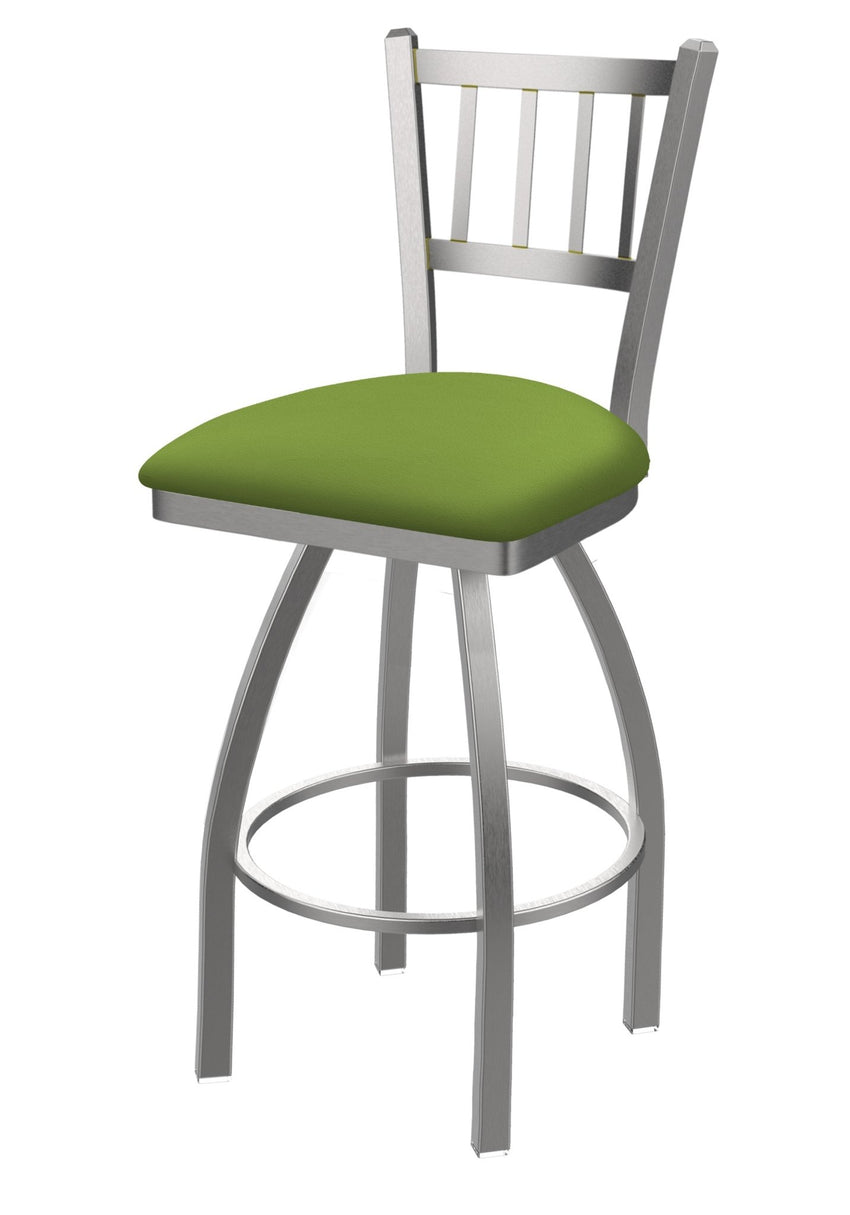 Holland Bar Stool 810 Contessa Swivel Bar Stool Upholstered Seat 36"H (HBS - 810 - BS - UP - 36H) - SchoolOutlet
