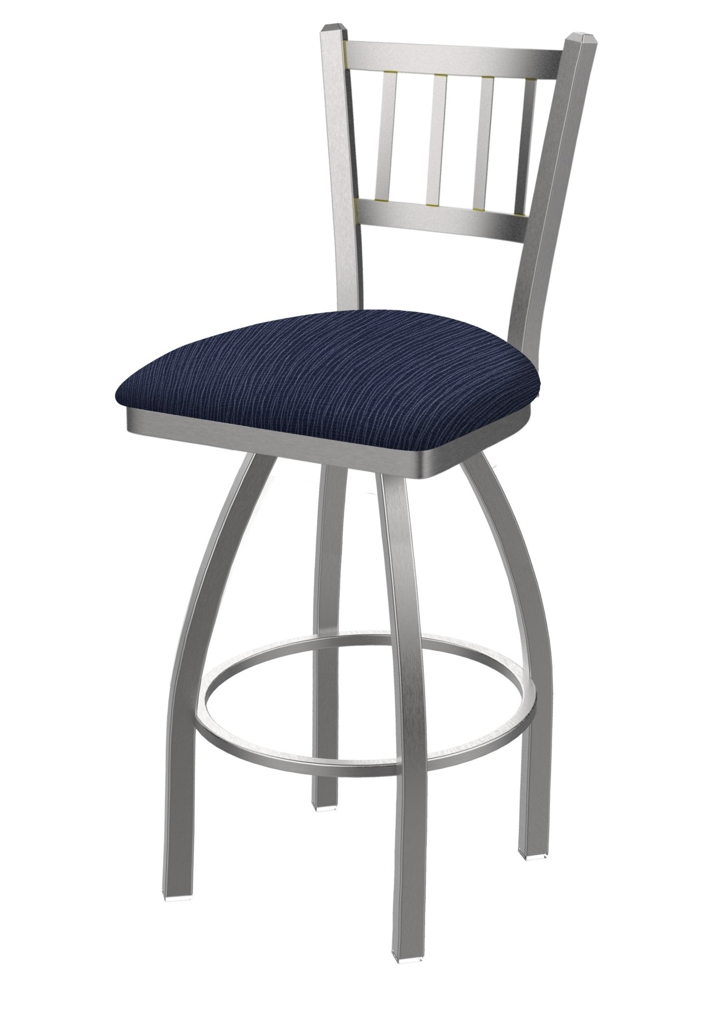 Holland Bar Stool 810 Contessa Swivel Bar Stool Upholstered Seat 36"H (HBS - 810 - BS - UP - 36H) - SchoolOutlet