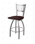 Holland Bar Stool 810 Contessa Swivel Bar Stool Wooden Seat 36
