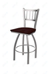 Holland Bar Stool 810 Contessa Swivel Bar Stool Wooden Seat 36