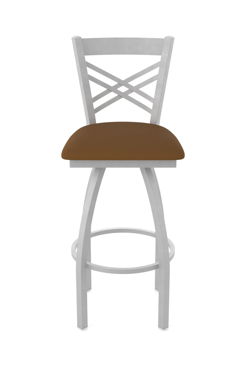 Holland Bar Stool 820 Catalina Swivel Counter Stool Upholstered Seat 25"H (HBS - 820 - CS - UP - 25H) - SchoolOutlet