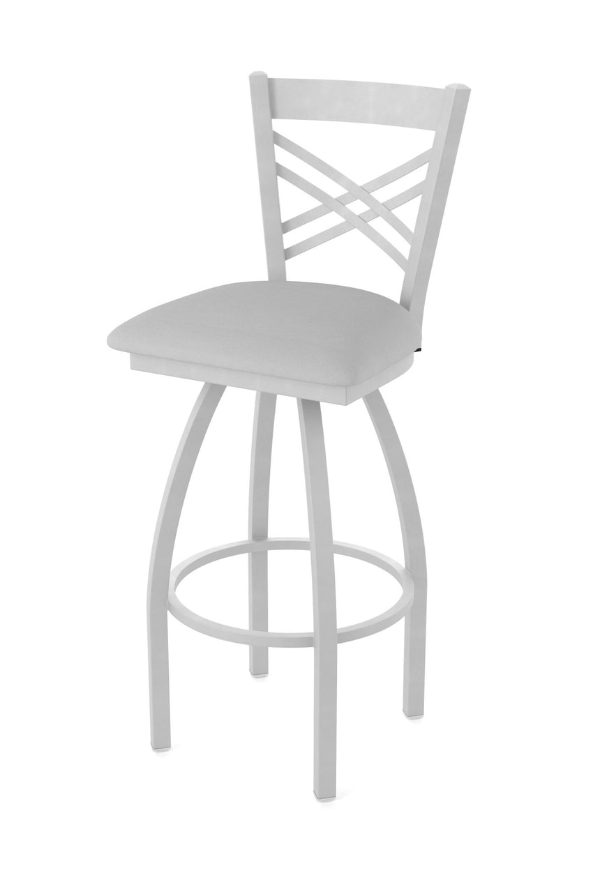 Holland Bar Stool 820 Catalina Swivel Counter Stool Upholstered Seat 25"H (HBS - 820 - CS - UP - 25H) - SchoolOutlet