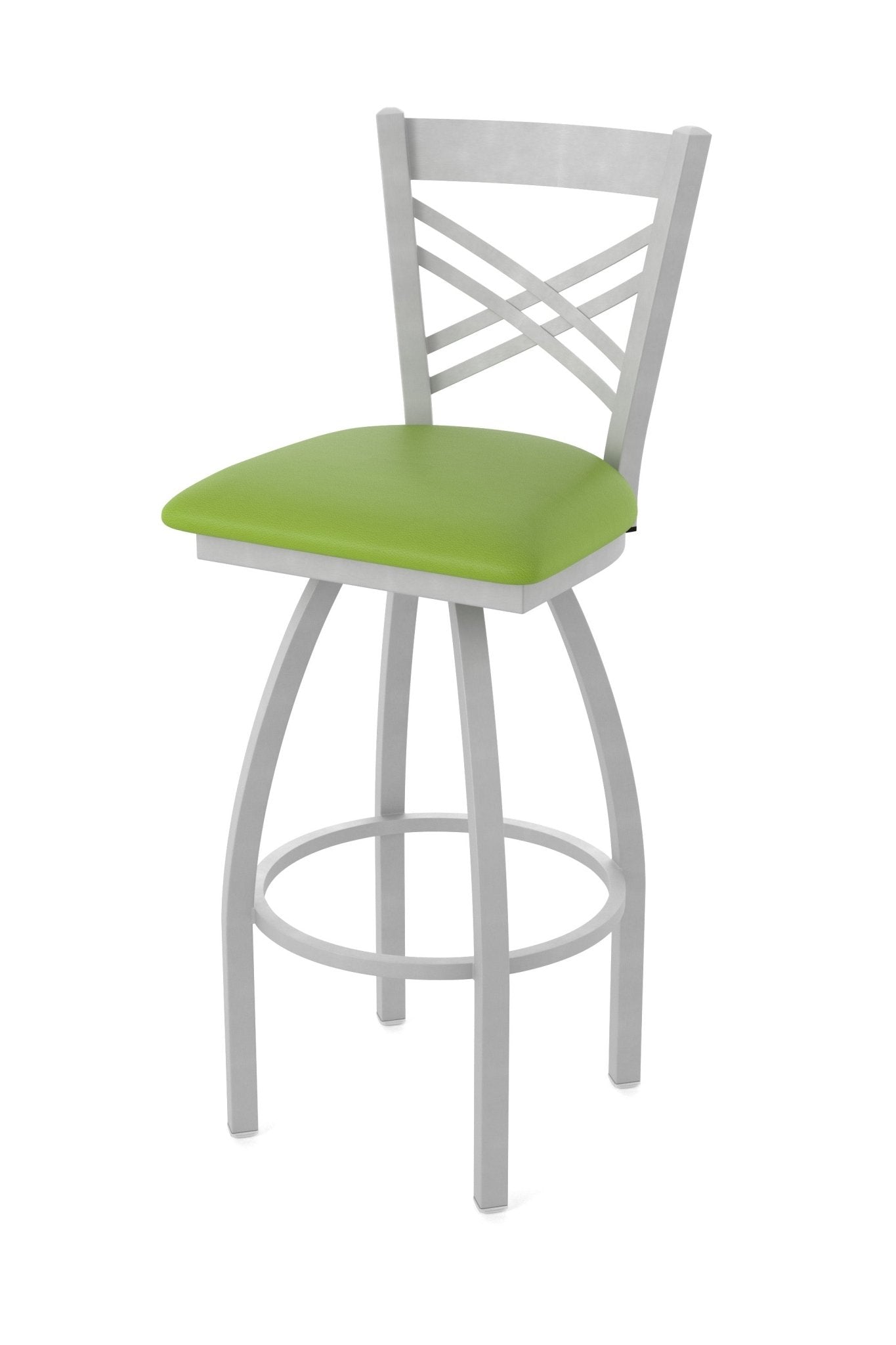 Holland Bar Stool 820 Catalina Swivel Counter Stool Upholstered Seat 25"H (HBS - 820 - CS - UP - 25H) - SchoolOutlet