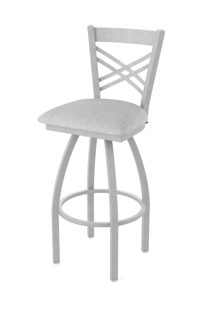 Holland Bar Stool 820 Catalina Swivel Counter Stool Upholstered Seat 25"H (HBS - 820 - CS - UP - 25H) - SchoolOutlet