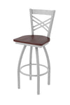 Holland Bar Stool 820 Catalina Swivel Counter Stool Wooden Seat 25