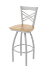 Holland Bar Stool 820 Catalina Swivel Counter Stool Wooden Seat 25