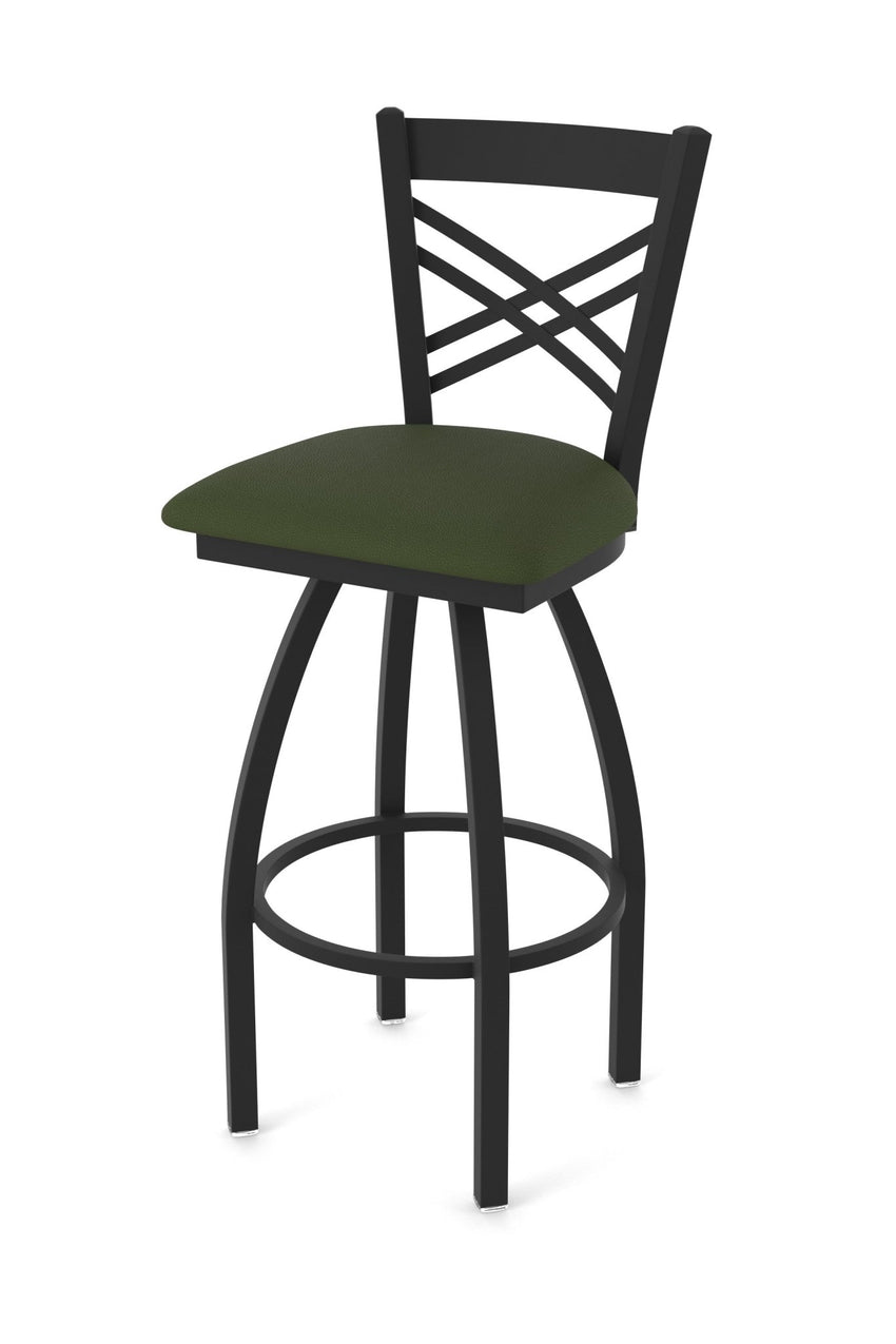 Holland Bar Stool 820 Catalina Swivel Counter Stool Upholstered Seat 25"H (HBS - 820 - CS - UP - 25H) - SchoolOutlet