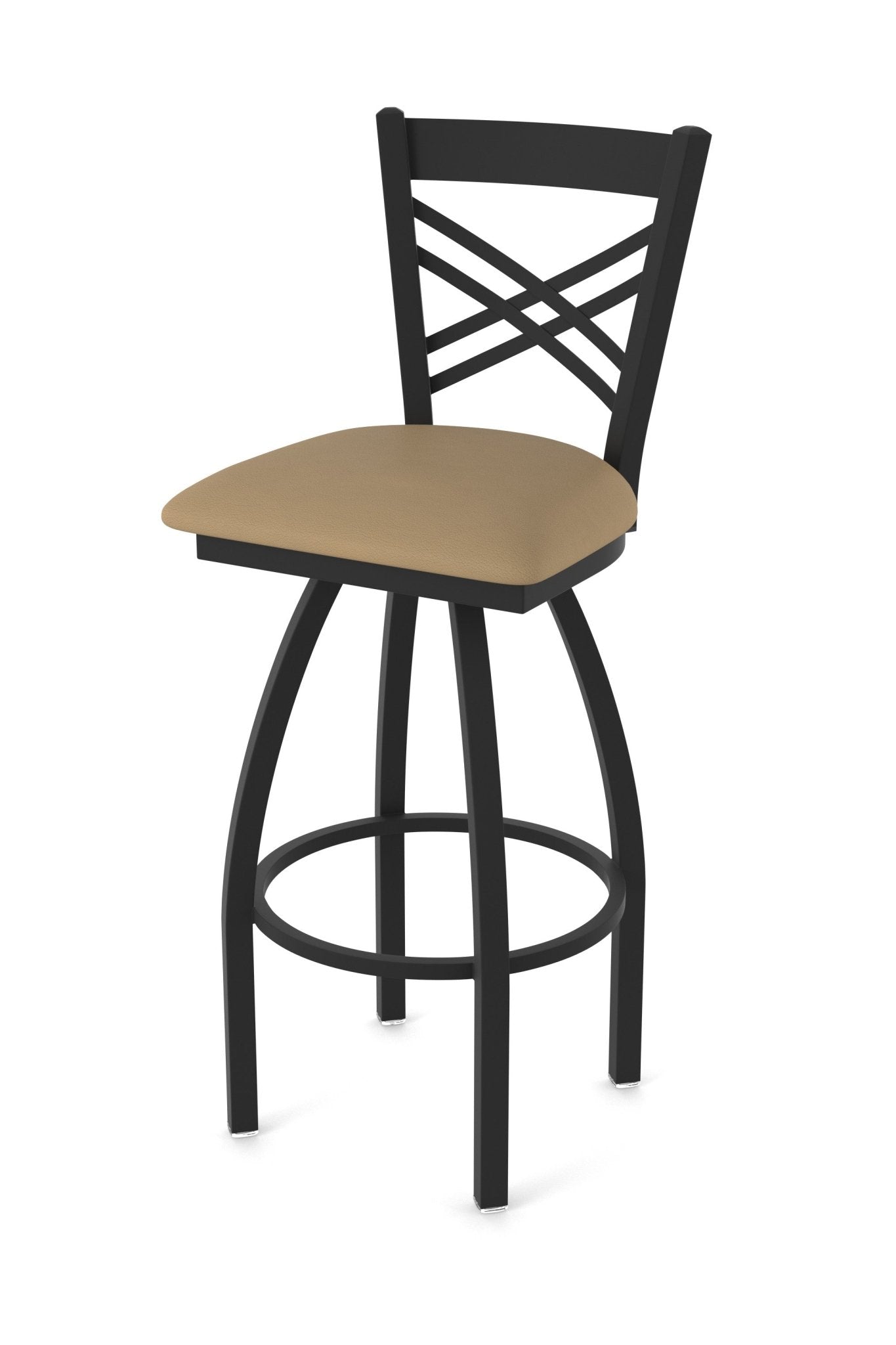 Holland Bar Stool 820 Catalina Swivel Counter Stool Upholstered Seat 25"H (HBS - 820 - CS - UP - 25H) - SchoolOutlet