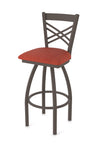 Holland Bar Stool 820 Catalina Swivel Counter Stool Upholstered Seat 25