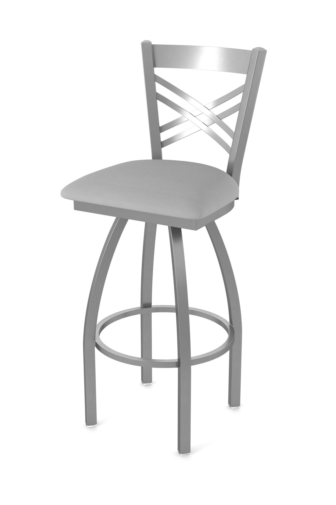 Holland Bar Stool 820 Catalina Swivel Counter Stool Upholstered Seat 25"H (HBS - 820 - CS - UP - 25H) - SchoolOutlet