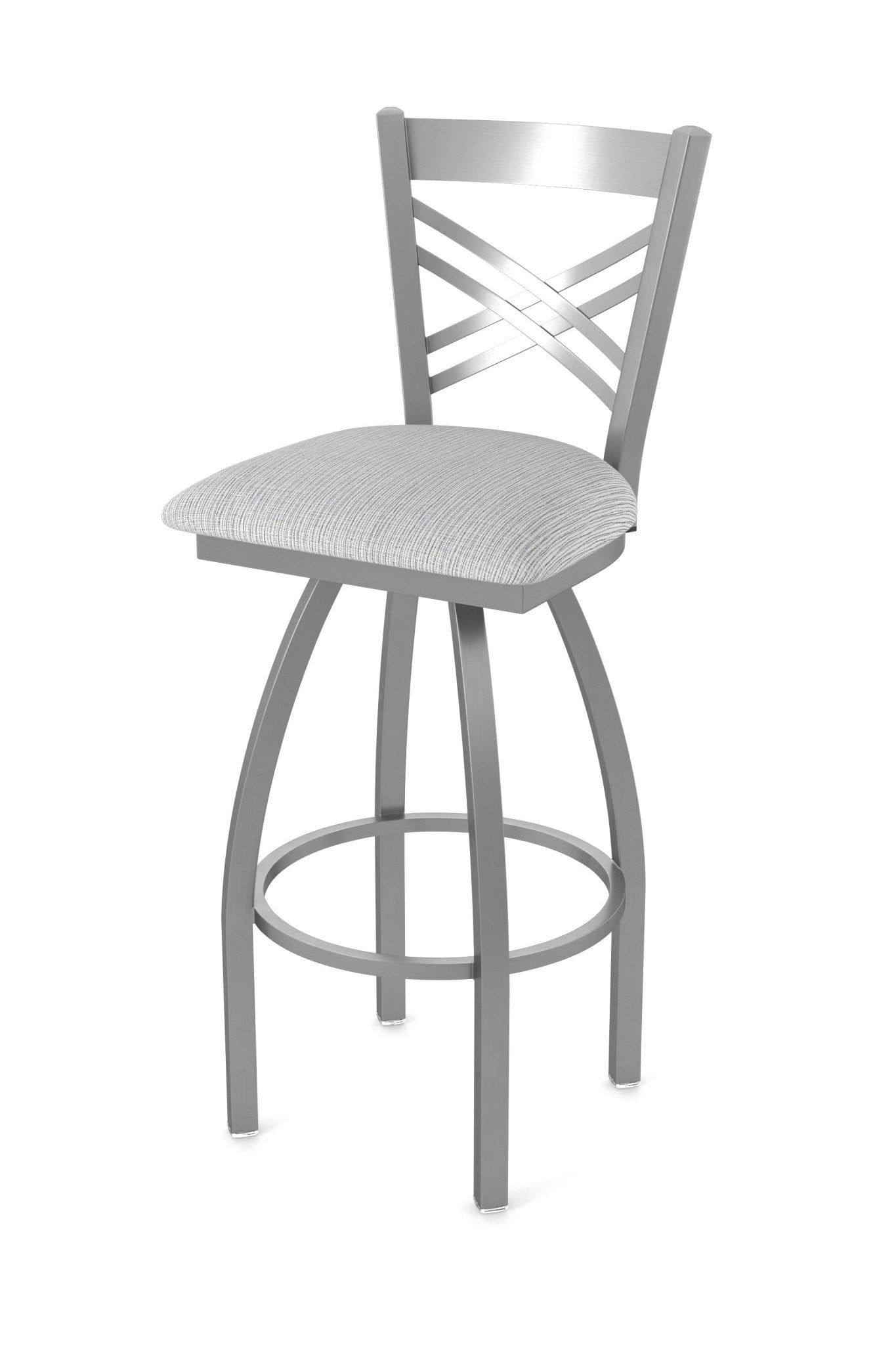 Holland Bar Stool 820 Catalina Swivel Counter Stool Upholstered Seat 25"H (HBS - 820 - CS - UP - 25H) - SchoolOutlet