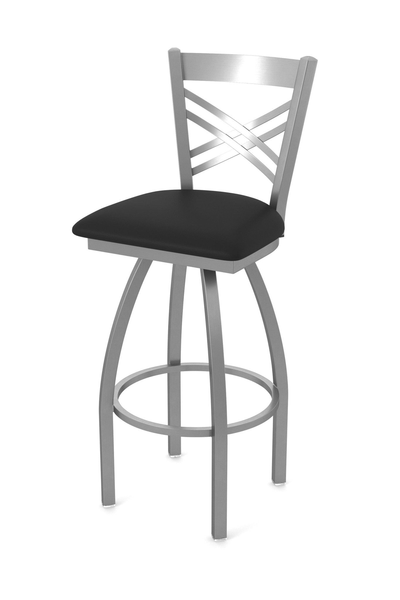Holland Bar Stool 820 Catalina Swivel Counter Stool Upholstered Seat 25"H (HBS - 820 - CS - UP - 25H) - SchoolOutlet