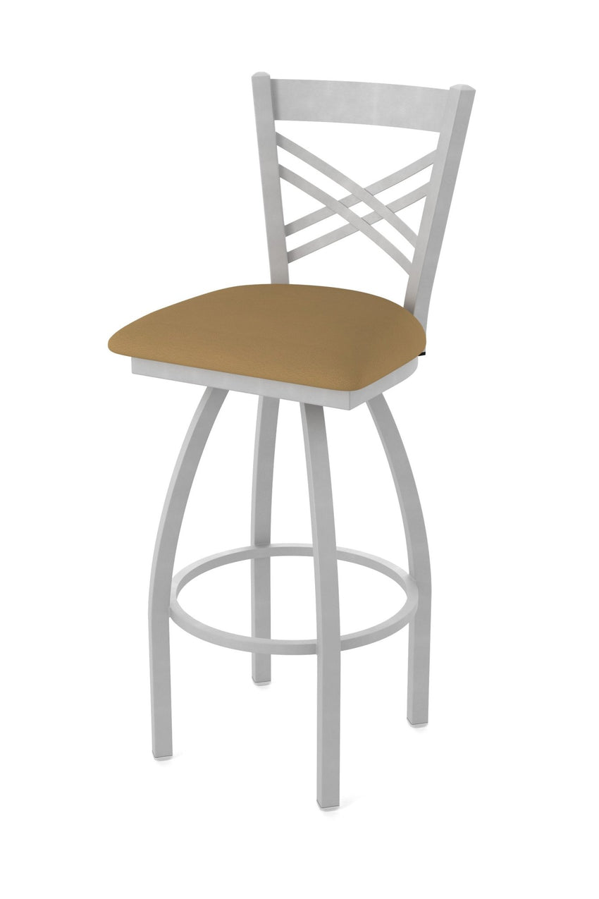 Holland Bar Stool 820 Catalina Swivel Bar Stool Upholstered Seat 30"H (HBS - 820 - BS - UP - 30H) - SchoolOutlet