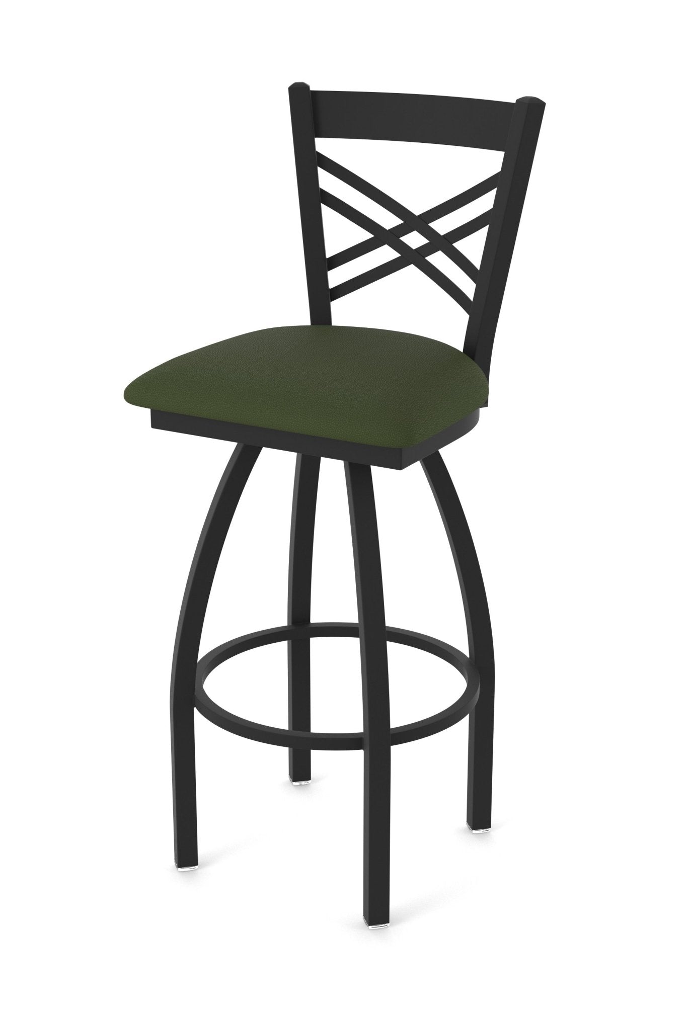 Holland Bar Stool 820 Catalina Swivel Bar Stool Upholstered Seat 30"H (HBS - 820 - BS - UP - 30H) - SchoolOutlet