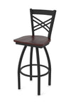 Holland Bar Stool 820 Catalina Swivel Bar Stool Wooden Seat 30