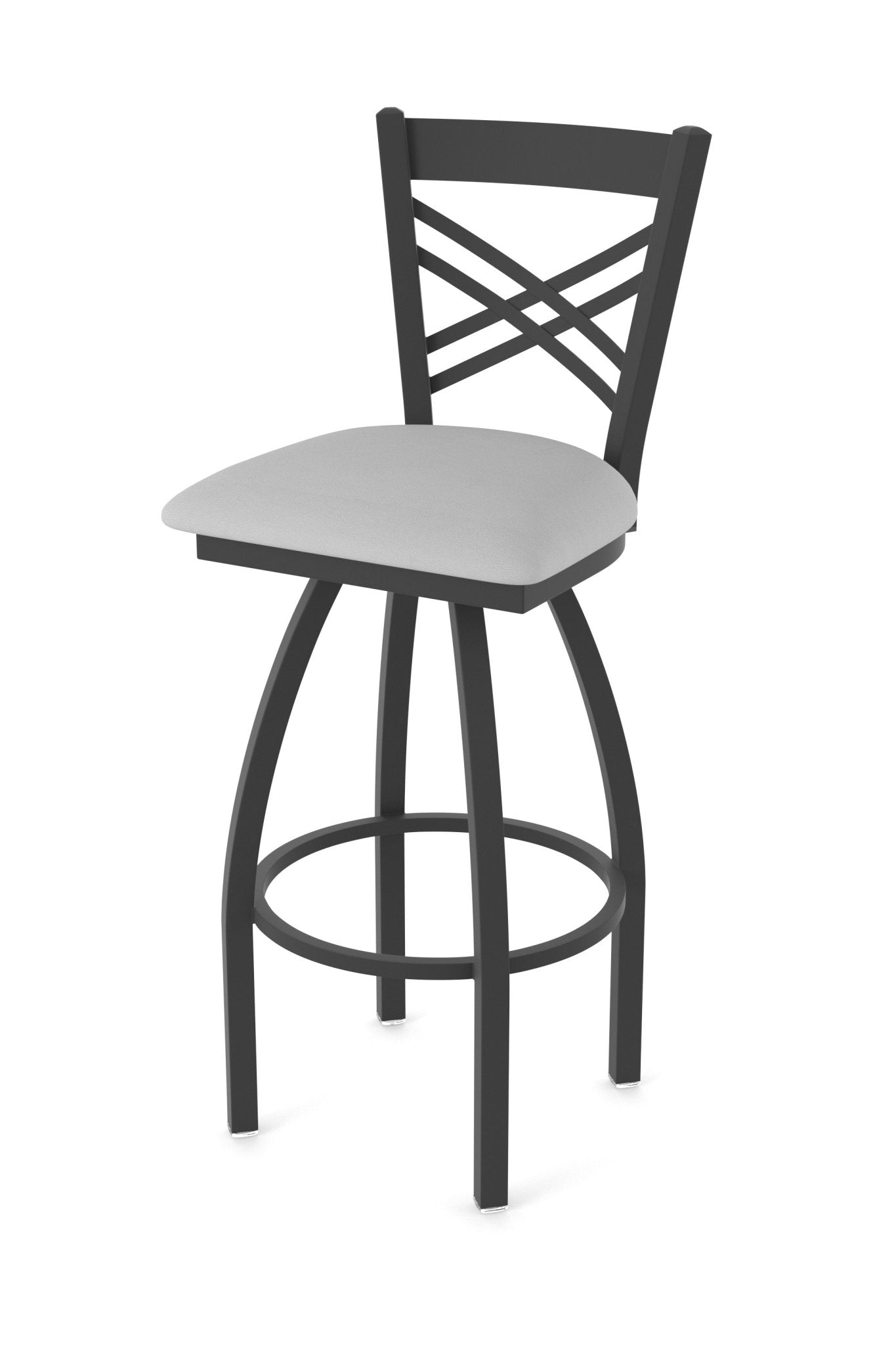 Holland Bar Stool 820 Catalina Swivel Bar Stool Upholstered Seat 36"H (HBS - 820 - BS - UP - 36H) - SchoolOutlet