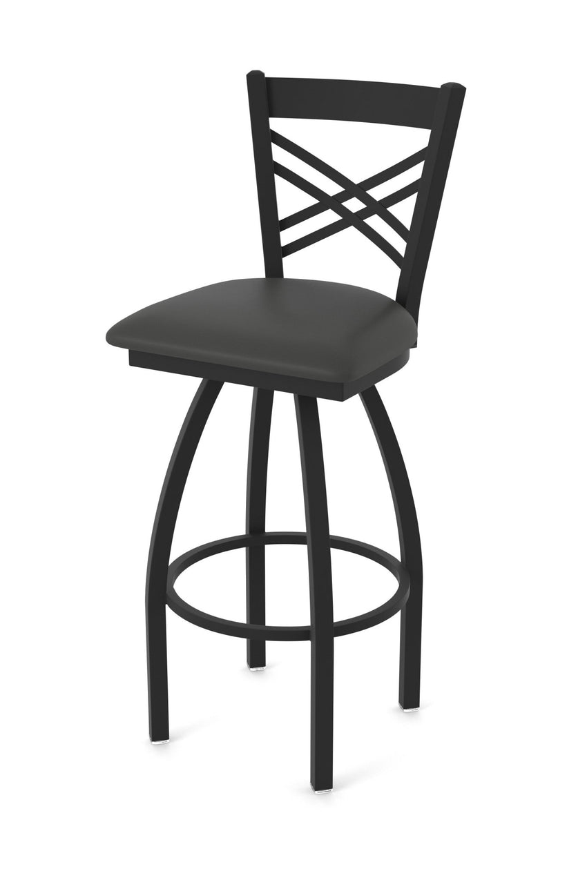 Holland Bar Stool 820 Catalina Swivel Bar Stool Upholstered Seat 36"H (HBS - 820 - BS - UP - 36H) - SchoolOutlet
