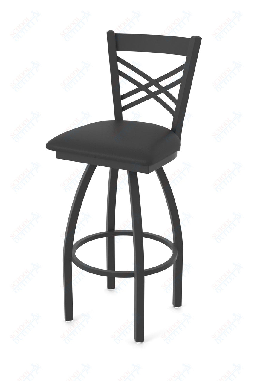 Holland Bar Stool 820 Catalina Swivel Bar Stool Upholstered Seat 36"H (HBS - 820 - BS - UP - 36H) - SchoolOutlet