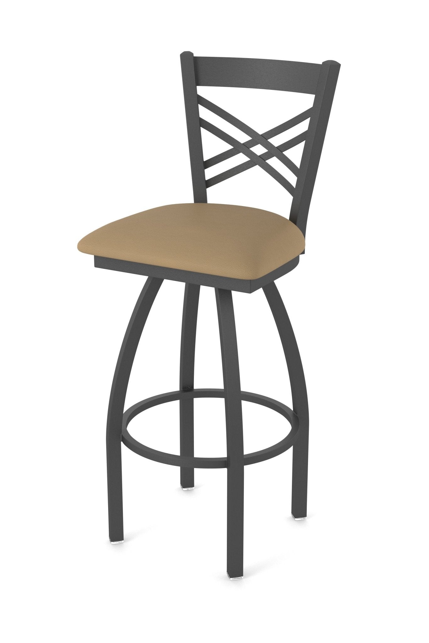 Holland Bar Stool 820 Catalina Swivel Bar Stool Upholstered Seat 36"H (HBS - 820 - BS - UP - 36H) - SchoolOutlet