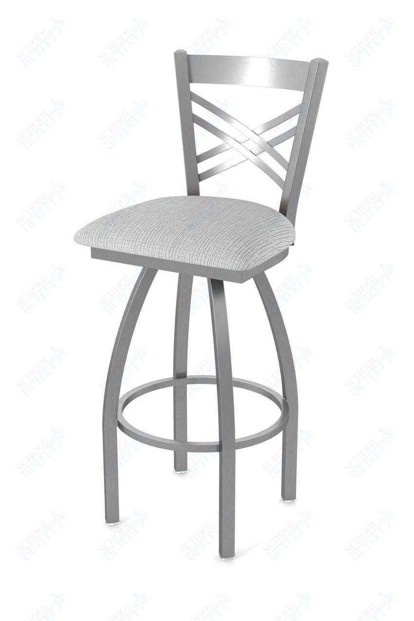 Holland Bar Stool 820 Catalina Swivel Bar Stool Upholstered Seat 36"H (HBS - 820 - BS - UP - 36H) - SchoolOutlet