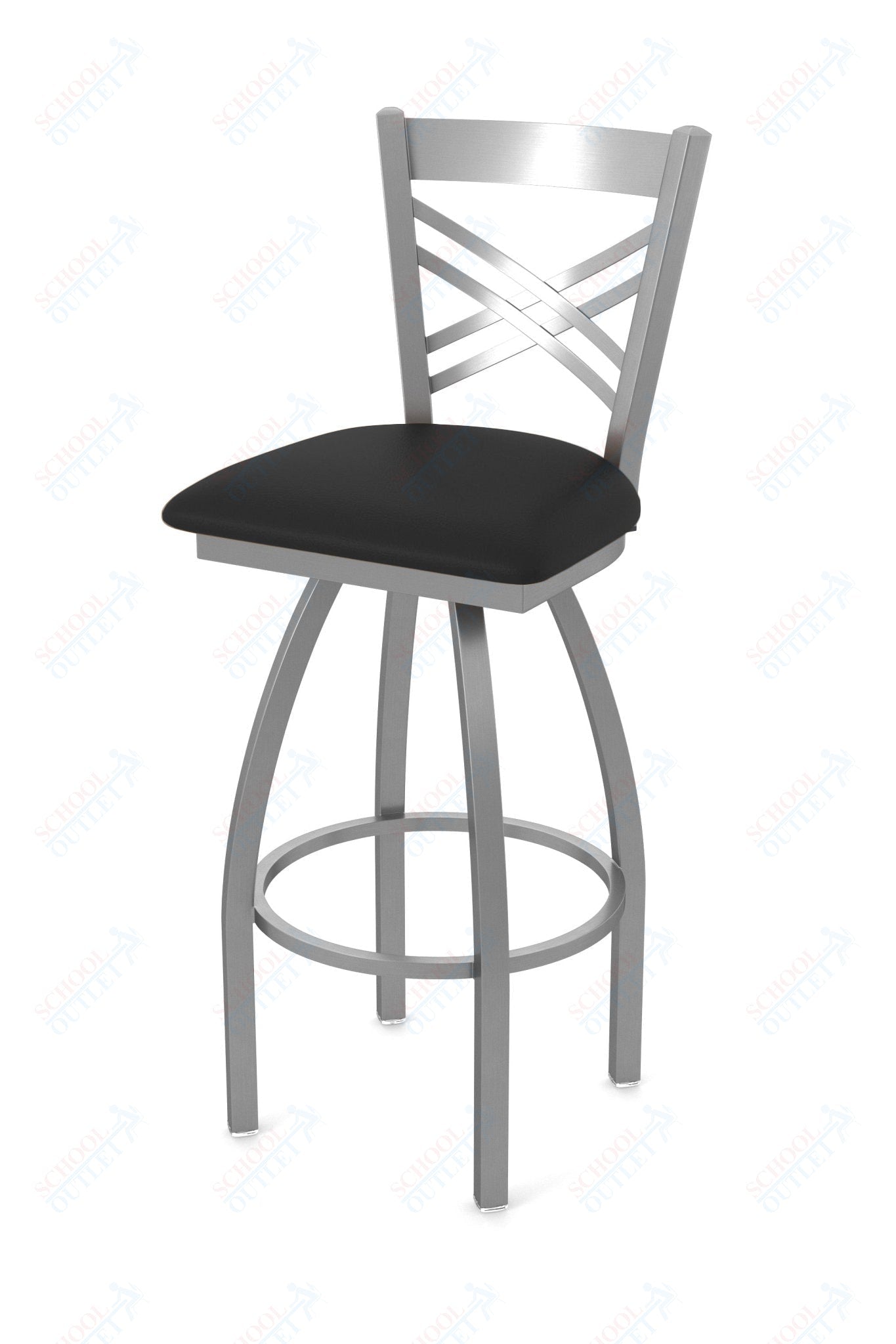 Holland Bar Stool 820 Catalina Swivel Bar Stool Upholstered Seat 36"H (HBS - 820 - BS - UP - 36H) - SchoolOutlet