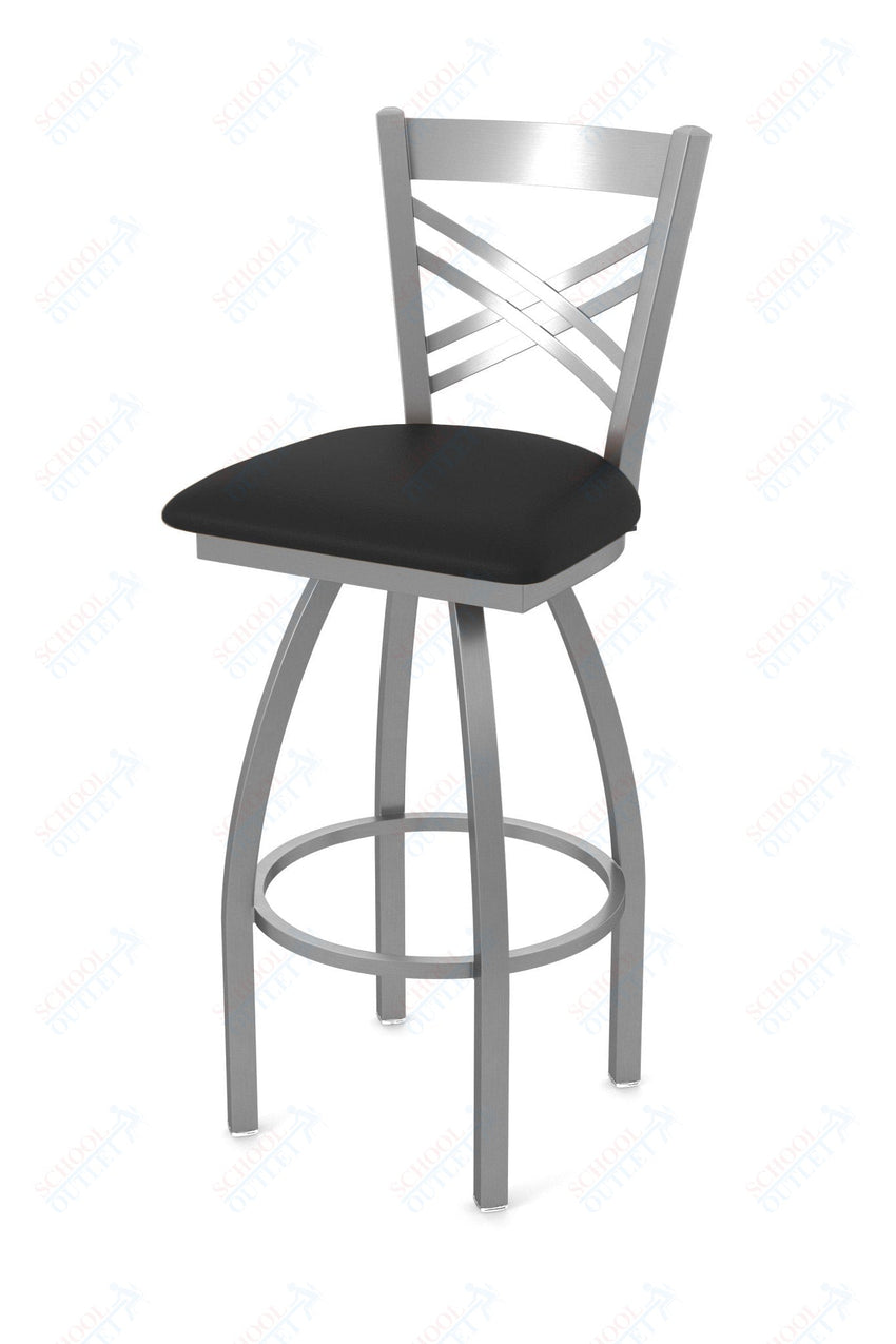 Holland Bar Stool 820 Catalina Swivel Bar Stool Upholstered Seat 36"H (HBS - 820 - BS - UP - 36H) - SchoolOutlet