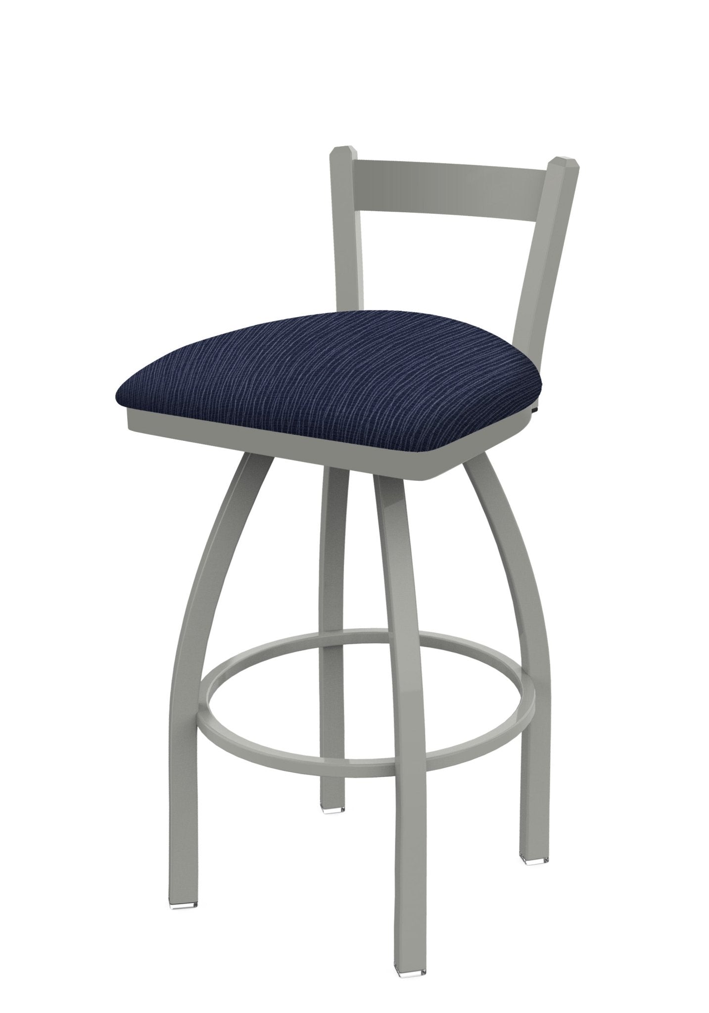 Holland Bar Stool 821 Catalina Low Back Swivel Counter Stool Upholstered Seat 25"H (HBS - 821 - CS - UP - 25H) - SchoolOutlet