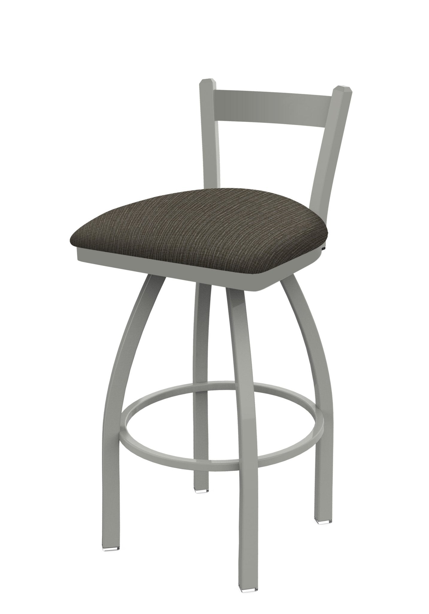 Holland Bar Stool 821 Catalina Low Back Swivel Counter Stool Upholstered Seat 25"H (HBS - 821 - CS - UP - 25H) - SchoolOutlet