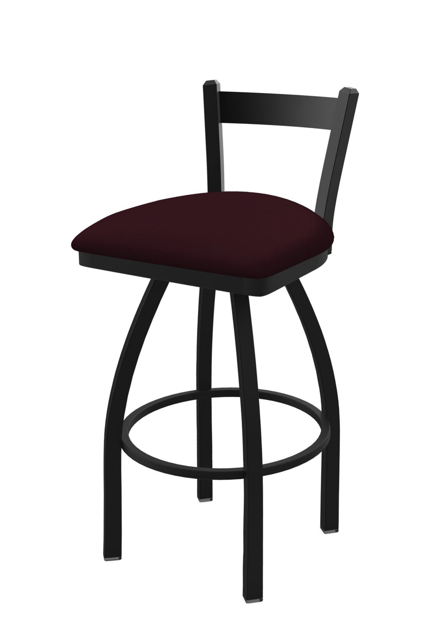 Holland Bar Stool 821 Catalina Low Back Swivel Counter Stool Upholstered Seat 25"H (HBS - 821 - CS - UP - 25H) - SchoolOutlet