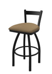 Holland Bar Stool 821 Catalina Low Back Swivel Counter Stool Upholstered Seat 25