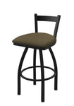 Holland Bar Stool 821 Catalina Low Back Swivel Counter Stool Upholstered Seat 25