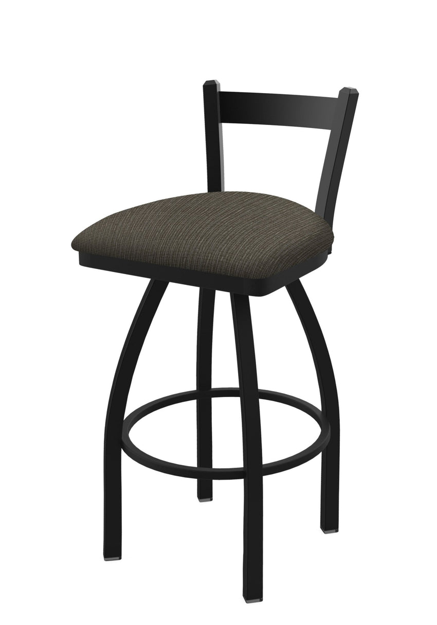Holland Bar Stool 821 Catalina Low Back Swivel Counter Stool Upholstered Seat 25"H (HBS - 821 - CS - UP - 25H) - SchoolOutlet