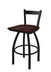 Holland Bar Stool 821 Catalina Low Back Swivel Counter Stool Wooden Seat 25
