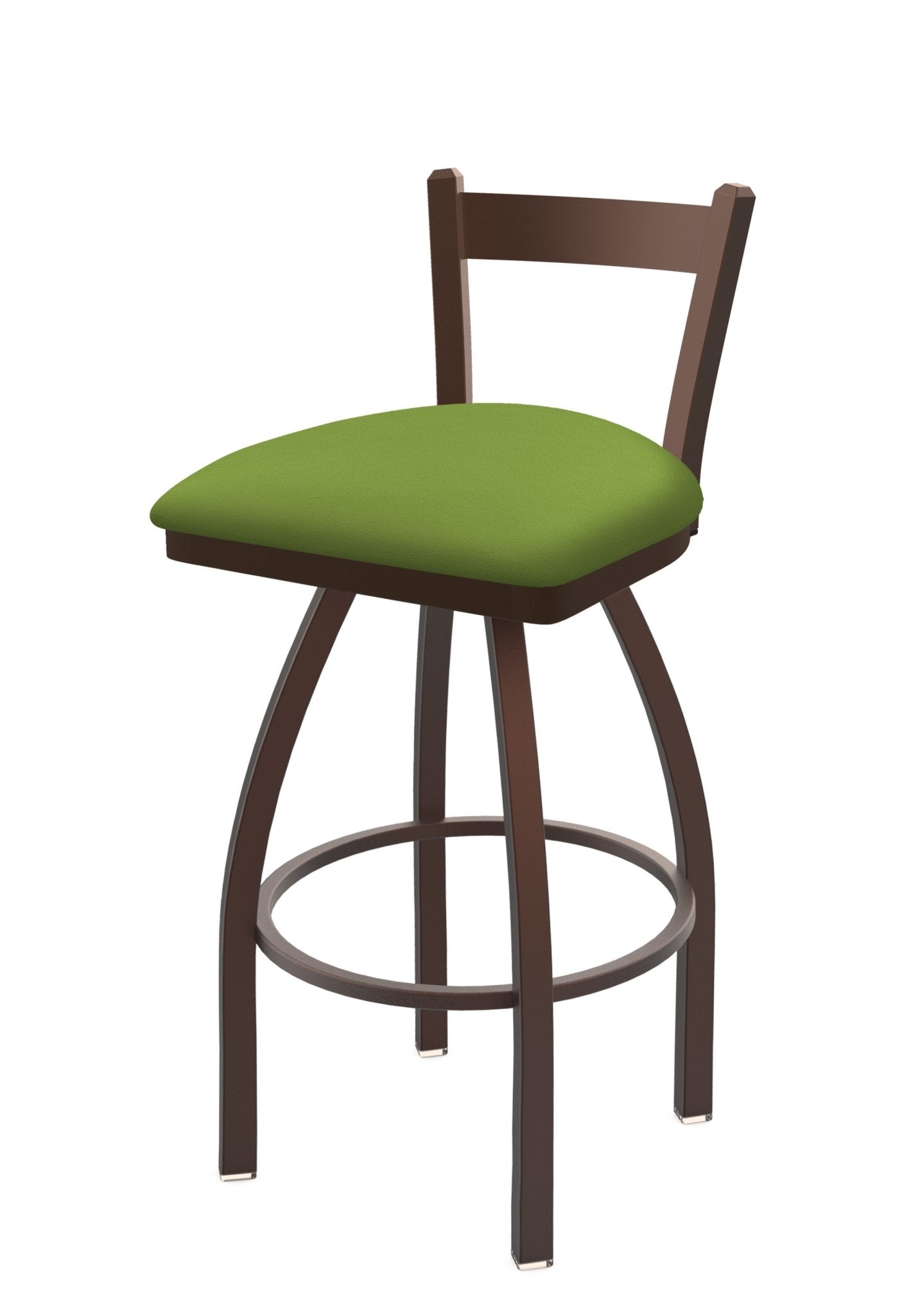 Holland Bar Stool 821 Catalina Low Back Swivel Counter Stool Upholstered Seat 25"H (HBS - 821 - CS - UP - 25H) - SchoolOutlet