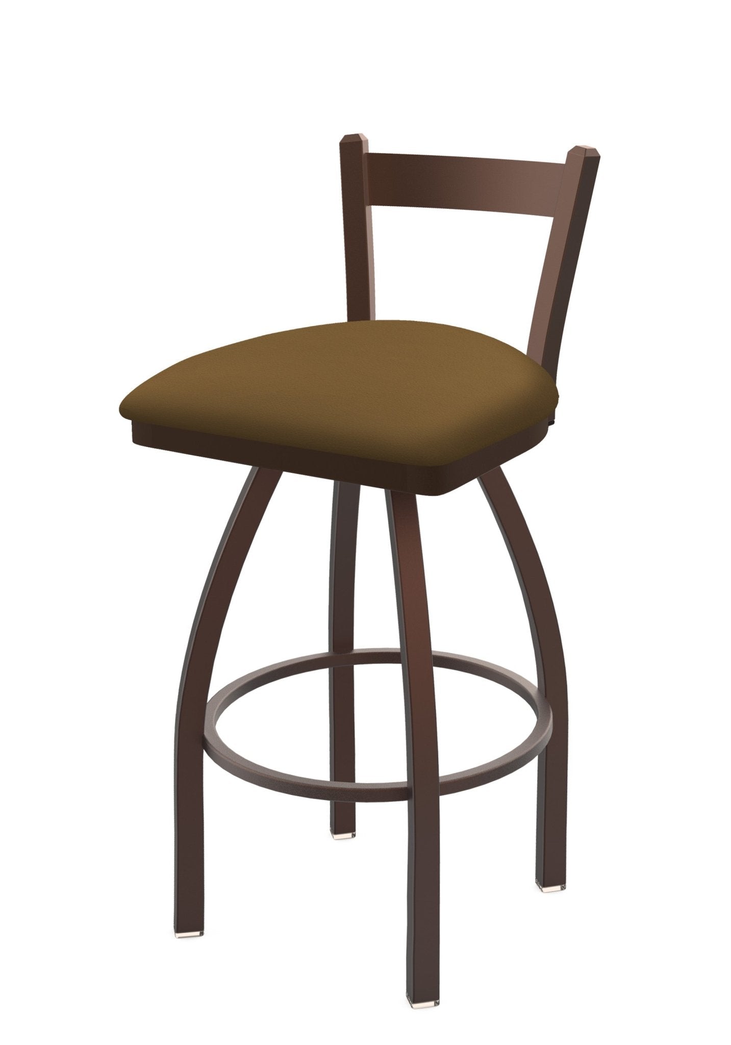 Holland Bar Stool 821 Catalina Low Back Swivel Counter Stool Upholstered Seat 25"H (HBS - 821 - CS - UP - 25H) - SchoolOutlet