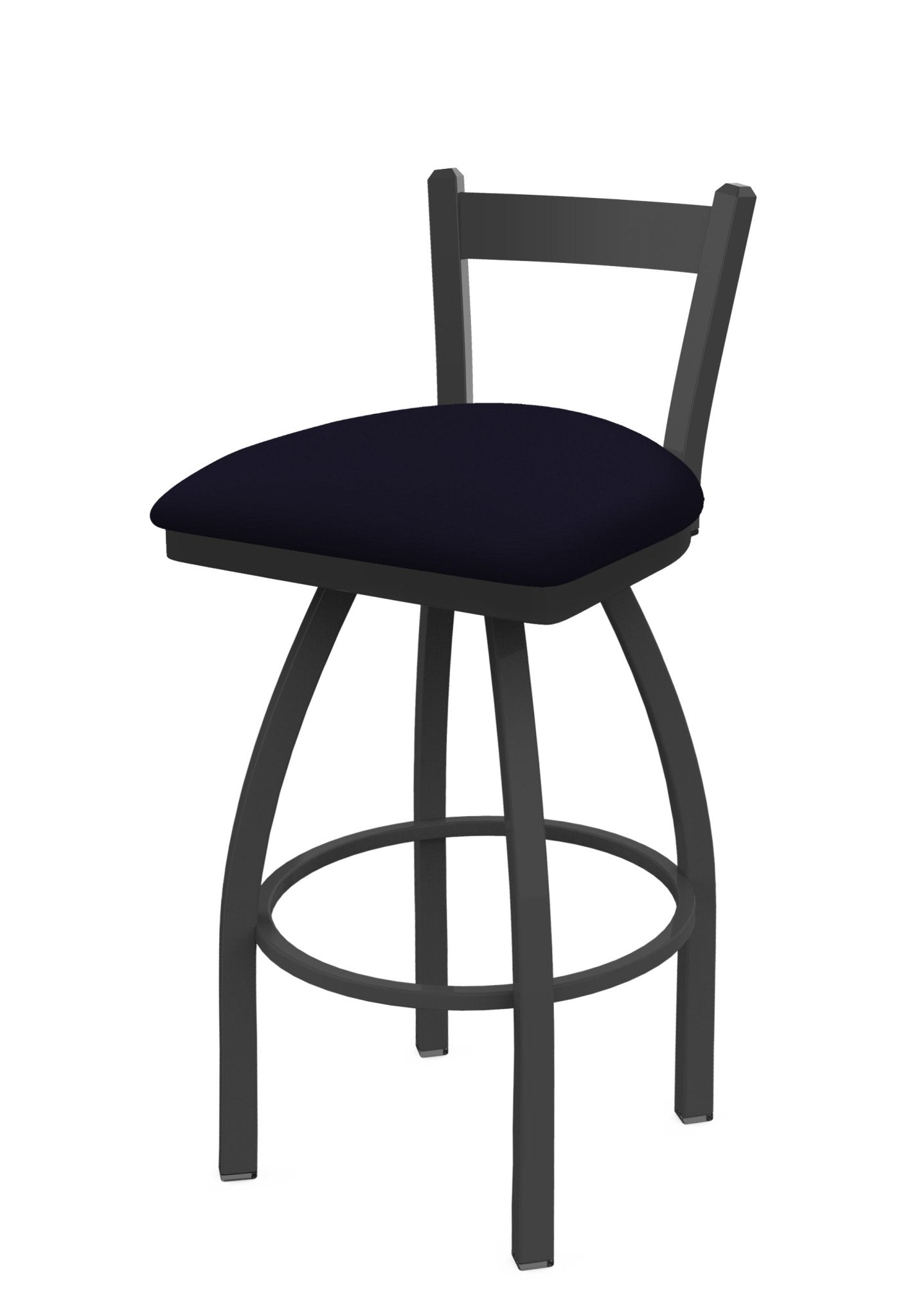Holland Bar Stool 821 Catalina Low Back Swivel Counter Stool Upholstered Seat 25"H (HBS - 821 - CS - UP - 25H) - SchoolOutlet