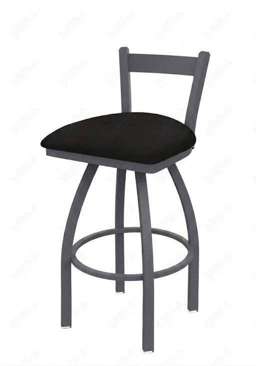 Holland Bar Stool 821 Catalina Low Back Swivel Counter Stool Upholstered Seat 25"H (HBS-821-CS-UP-25H) - SchoolOutlet