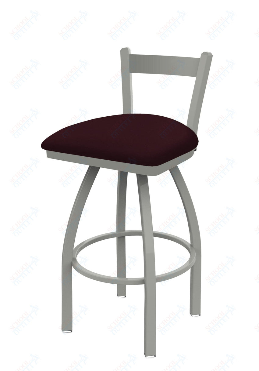 Holland Bar Stool 821 Catalina Low Back Swivel Counter Stool Upholstered Seat 25"H (HBS - 821 - CS - UP - 25H) - SchoolOutlet