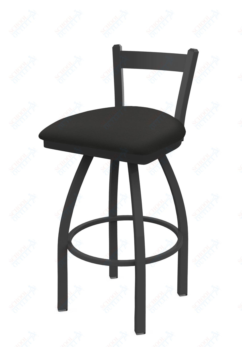 Holland Bar Stool 821 Catalina Low Back Swivel Counter Stool Upholstered Seat 25"H (HBS - 821 - CS - UP - 25H) - SchoolOutlet