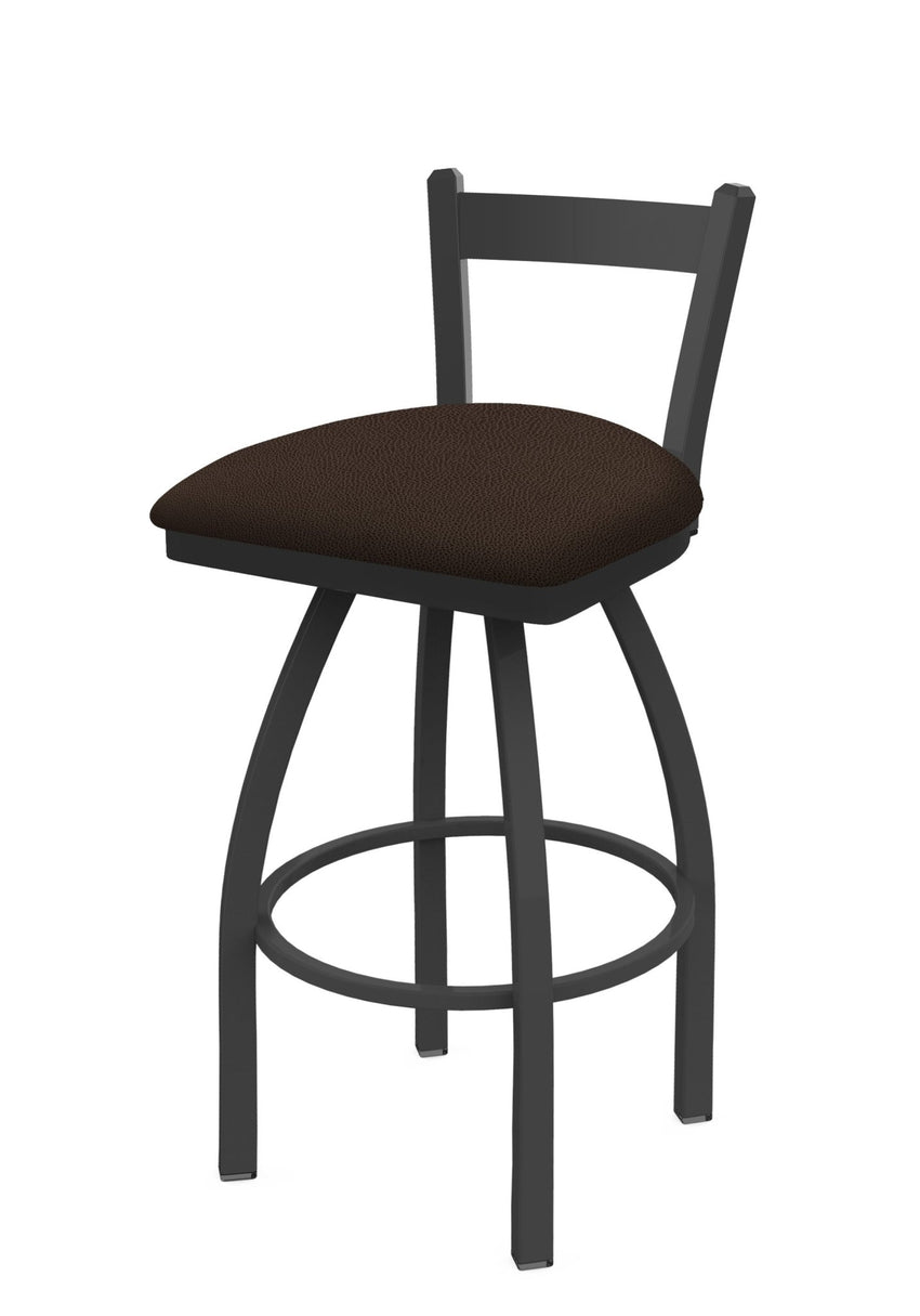 Holland Bar Stool 821 Catalina Low Back Swivel Counter Stool Upholstered Seat 25"H (HBS - 821 - CS - UP - 25H) - SchoolOutlet