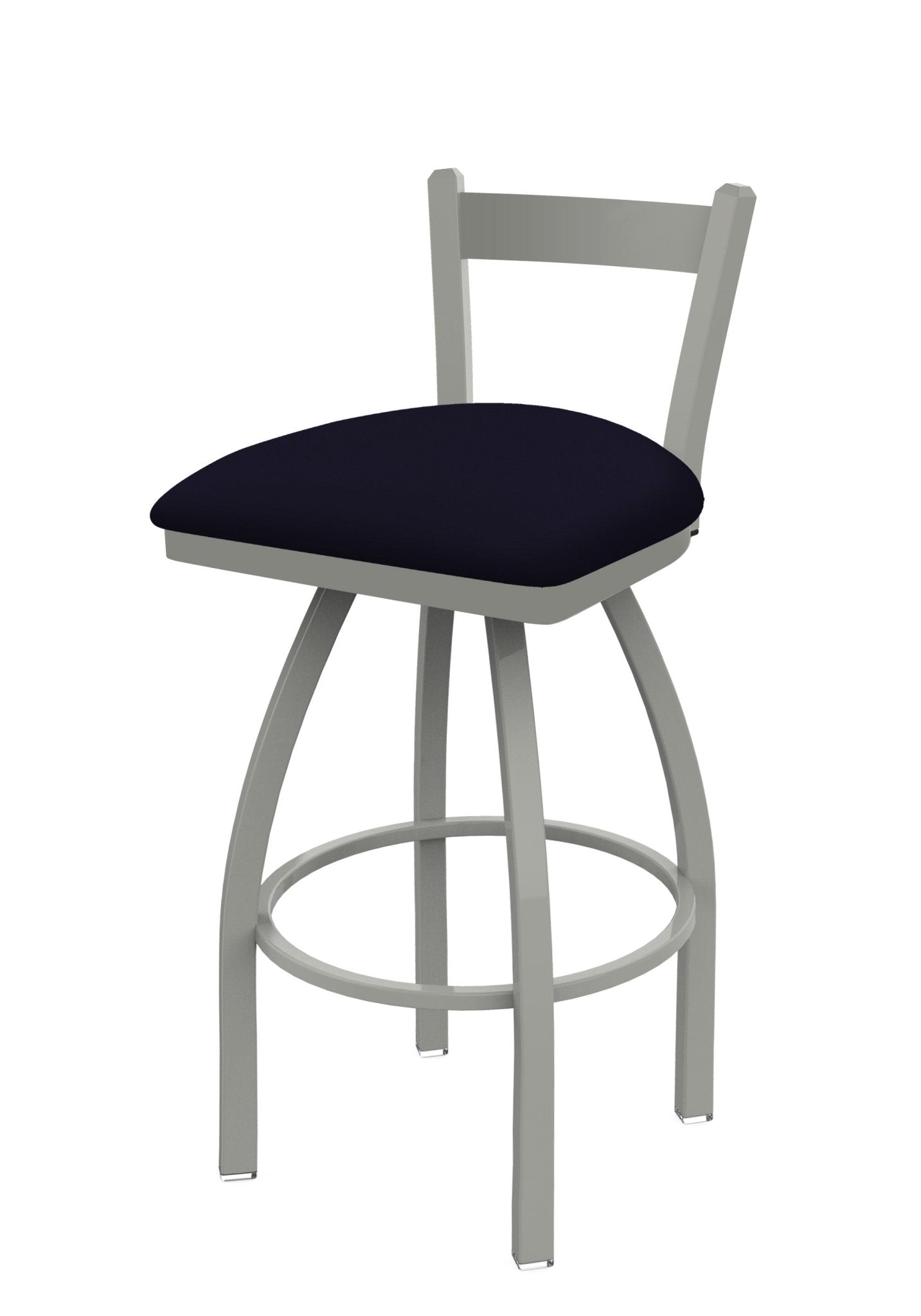 Holland Bar Stool 821 Catalina Low Back Swivel Bar Stool Upholstered Seat 30"H (HBS - 821 - BS - UP - 30H) - SchoolOutlet