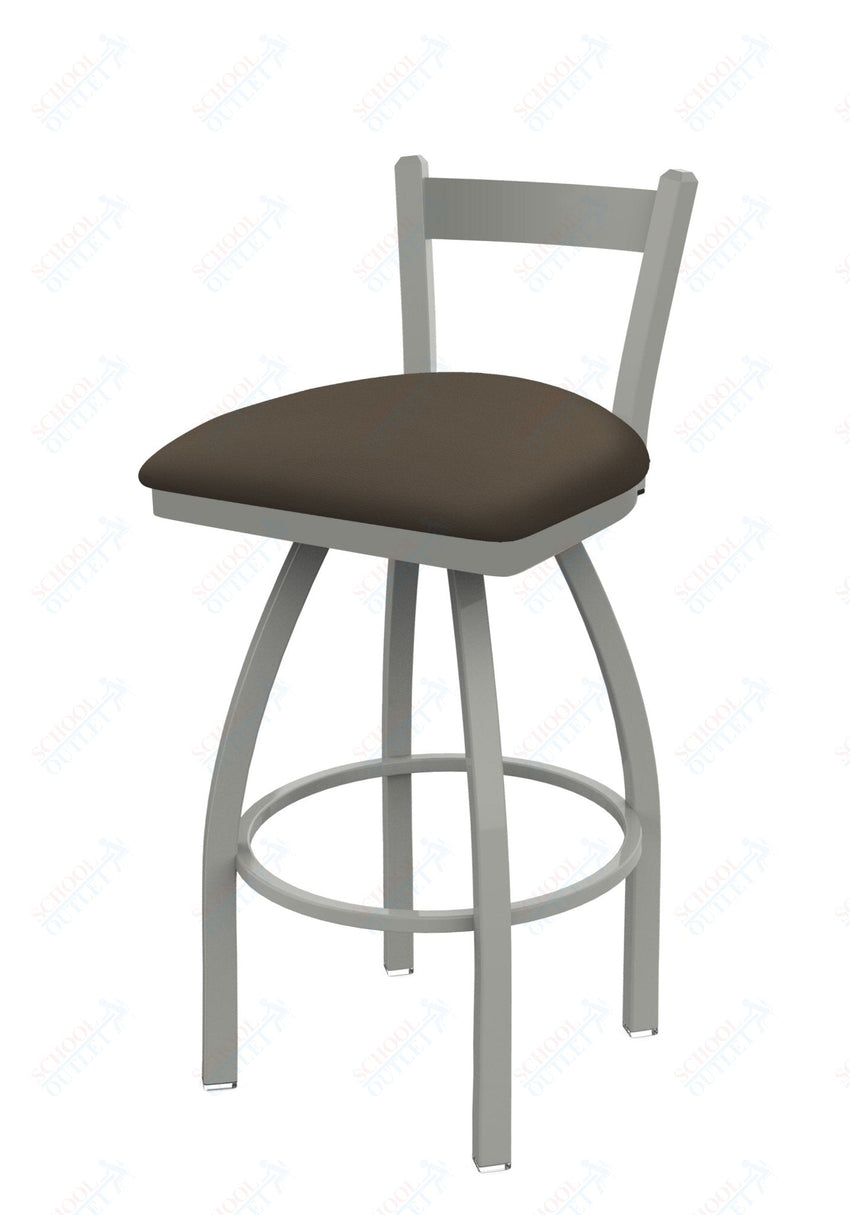 Holland Bar Stool 821 Catalina Low Back Swivel Bar Stool Upholstered Seat 30"H (HBS - 821 - BS - UP - 30H) - SchoolOutlet