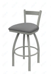 Holland Bar Stool 821 Catalina Low Back Swivel Bar Stool Upholstered Seat 30