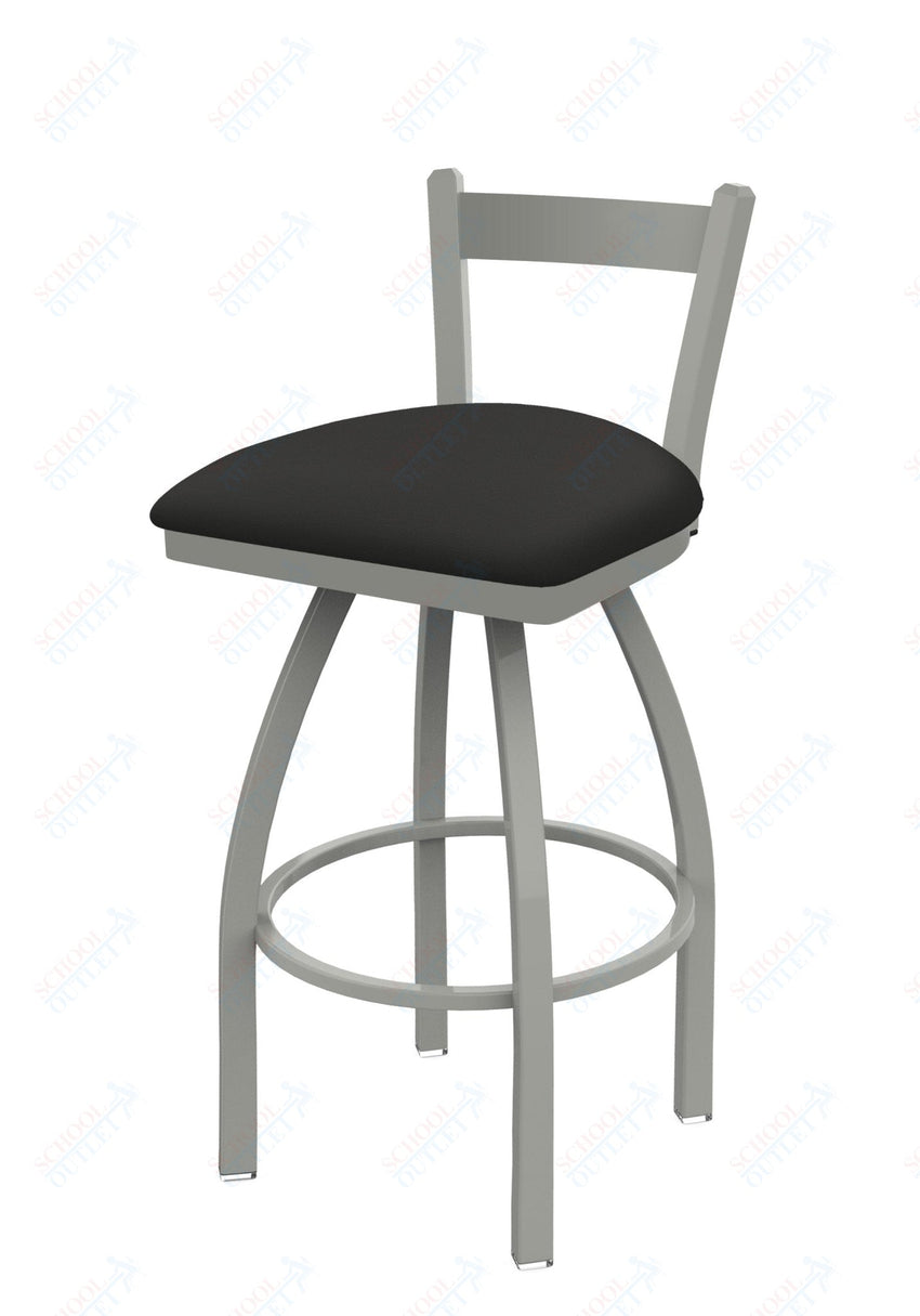 Holland Bar Stool 821 Catalina Low Back Swivel Bar Stool Upholstered Seat 30"H (HBS - 821 - BS - UP - 30H) - SchoolOutlet