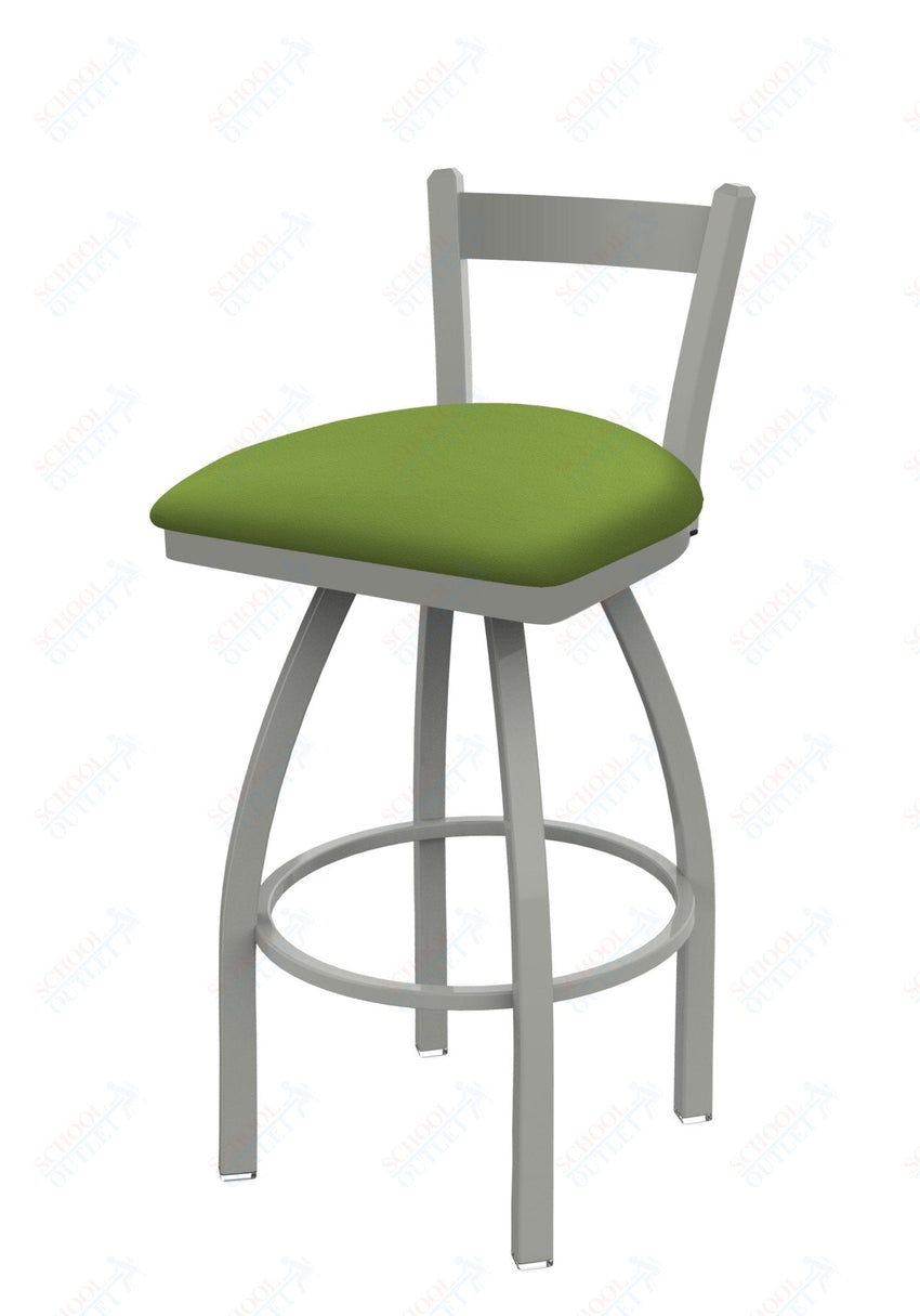 Holland Bar Stool 821 Catalina Low Back Swivel Bar Stool Upholstered Seat 30"H (HBS - 821 - BS - UP - 30H) - SchoolOutlet
