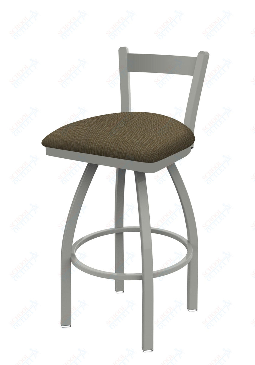 Holland Bar Stool 821 Catalina Low Back Swivel Bar Stool Upholstered Seat 30"H (HBS - 821 - BS - UP - 30H) - SchoolOutlet