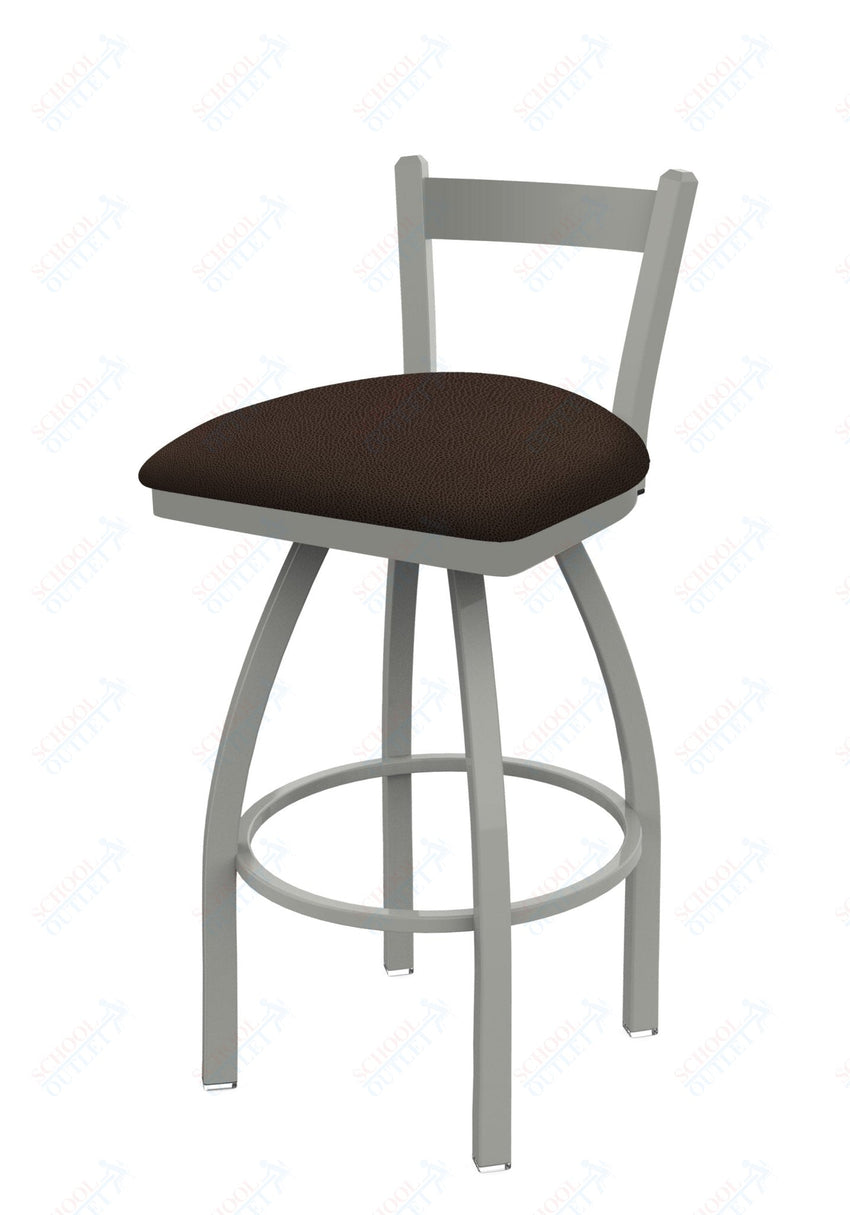 Holland Bar Stool 821 Catalina Low Back Swivel Bar Stool Upholstered Seat 30"H (HBS - 821 - BS - UP - 30H) - SchoolOutlet