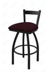 Holland Bar Stool 821 Catalina Low Back Swivel Bar Stool Upholstered Seat 30