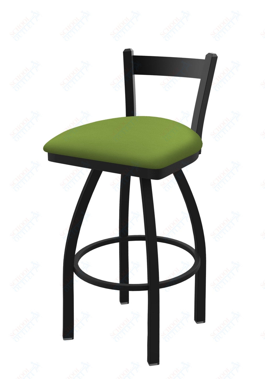 Holland Bar Stool 821 Catalina Low Back Swivel Bar Stool Upholstered Seat 30"H (HBS - 821 - BS - UP - 30H) - SchoolOutlet
