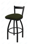 Holland Bar Stool 821 Catalina Low Back Swivel Bar Stool Upholstered Seat 30